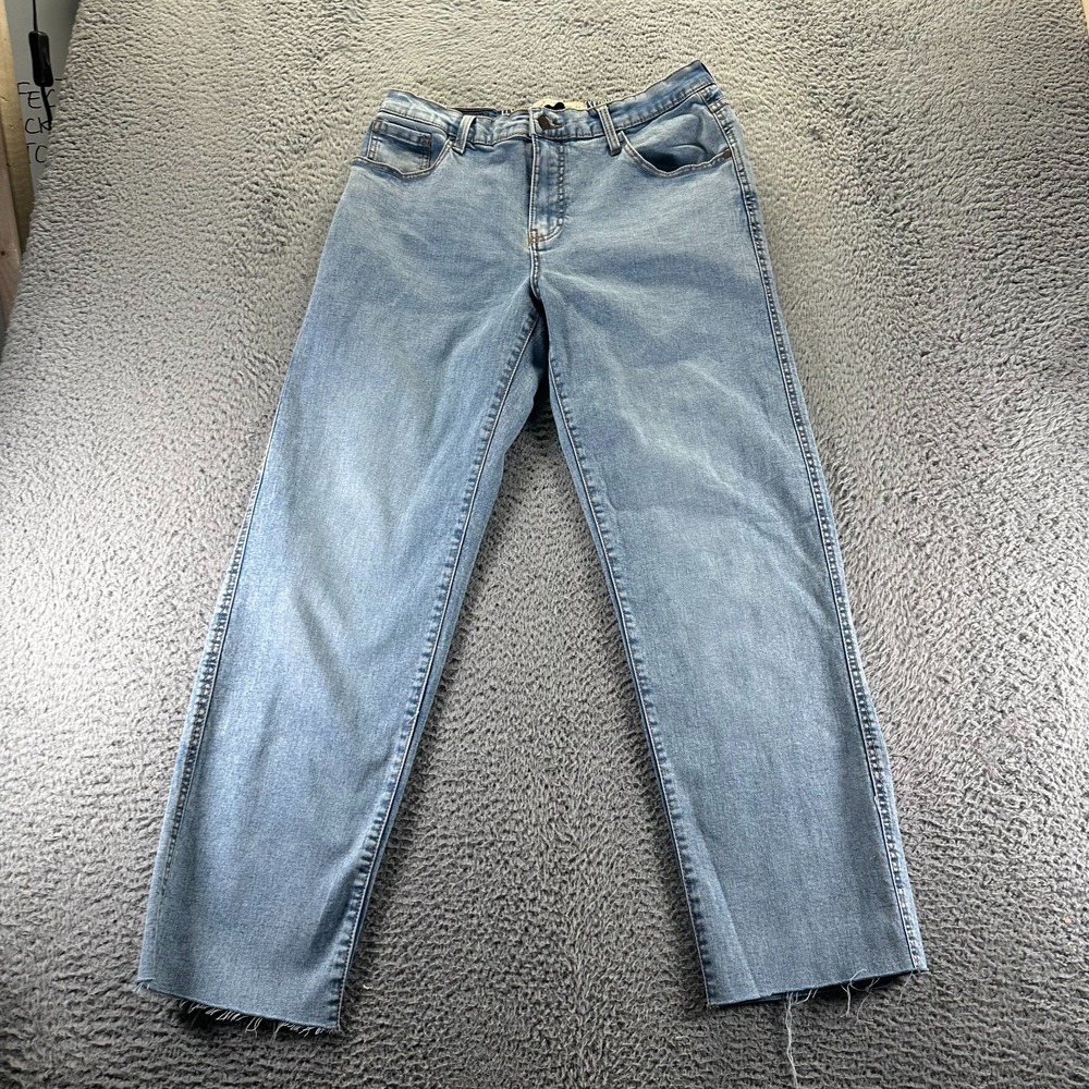 Love Trends Jeans Mens 31x30 Blue Cotton Denim Straight Faded Stretch Workwear‎
